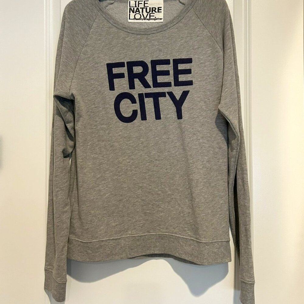 Free City Gray Sweatshirt
